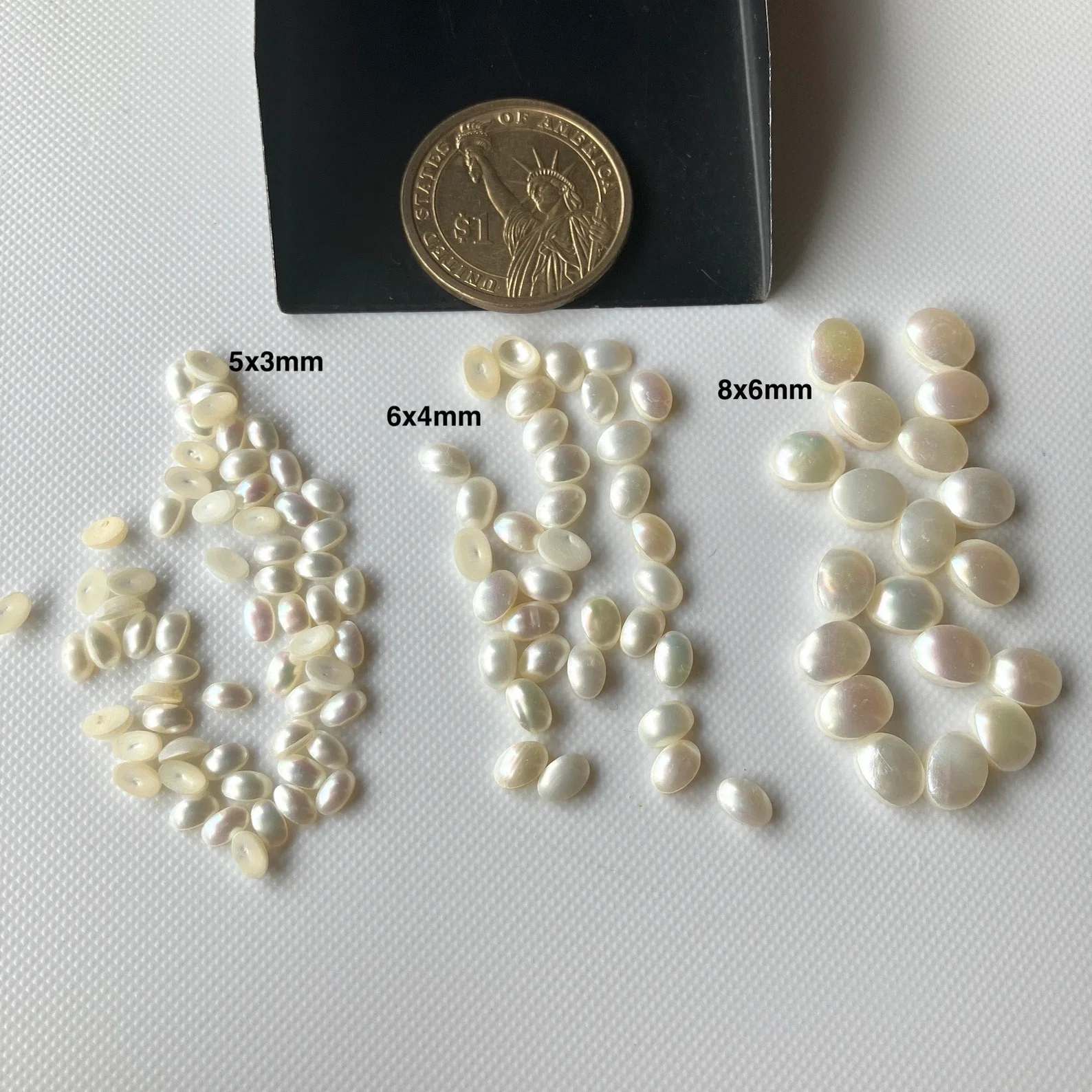 Buy White Pearl Stones (Moti) – For Serenity, Emotional Balance, and Elegance - Image 3