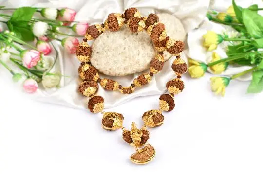 Indra Mala (इंद्र माला) 1–21 Mukhi Rudraksha | Complete Royal Mala for Wealth & Business Growth - Image 3