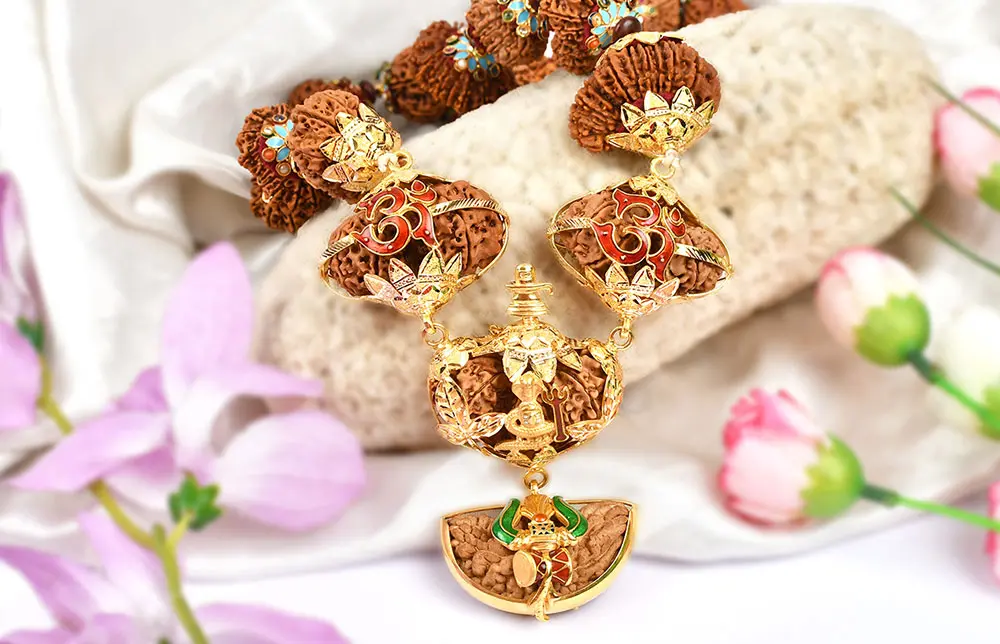 Indra Mala (इंद्र माला) 1–21 Mukhi Rudraksha | Complete Royal Mala for Wealth & Business Growth - Image 4